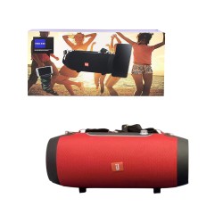 Coluna Sem Fio Portátil Kimiso KMS-E66 Vermelho